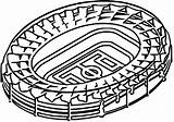 Olimpico Stadio Estadio Dibujos Logotipo Allianz sketch template