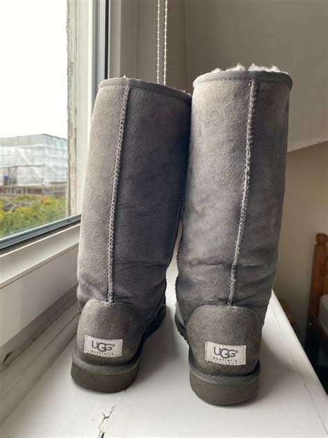 Grey Ugg Tall Boots In Hounslow London Gumtree