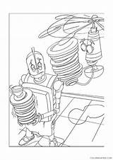 Coloring4free Robots Coloring Printable Pages sketch template