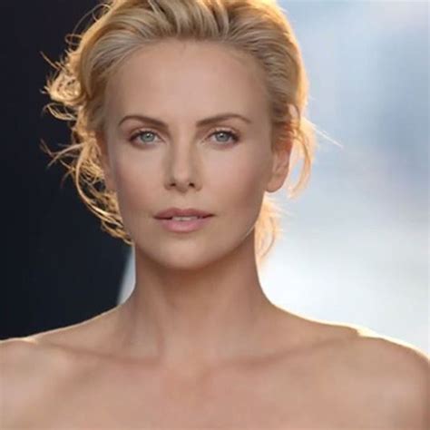 charlize theron in the advertisement of j adore eau de