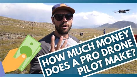 money   professional drone pilot  youtube