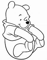 Pooh Winnie Coloring Pages Bear Printable Rabbit Disney Rocks Cutest Cute Color Sheets Rolley Colouring Poo Kids Cartoon Print Drawings sketch template