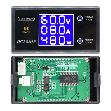 digital dc    lcd voltmeter ammeter voltage current power