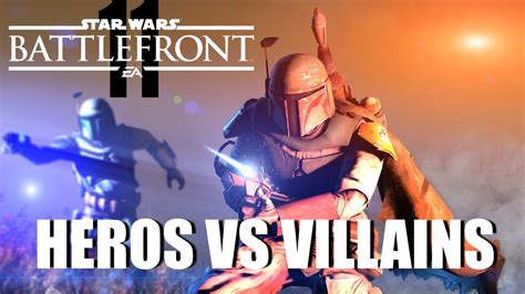 boba fett gameplay villains vs heros star wars battlefront 2 characters