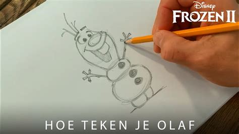 frozen  bonus hoe teken je olaf disney nl youtube