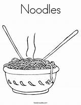 Noodles Coloring Pages Dinner Colouring Food Worksheet Noodle Spaghetti Week Template Twisty Color Printable Outline Sheets Pasta Macaroni Twistynoodle Built sketch template