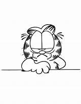 Garfield Hmcoloringpages sketch template