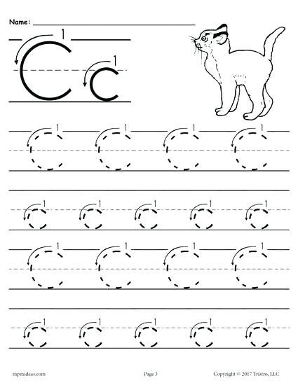 letter  worksheets  young learners kitty baby love