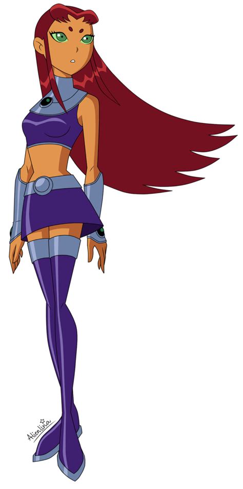Starfire Teen Titans C Dc Comics And Warner Bros Animation Teen