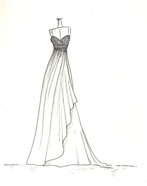 pin  ana isabel gomez marin  ilustraciones dress design drawing fashion illustration