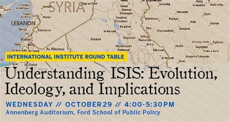 Expired Ii Round Table Understanding Isis Evolution Ideology And
