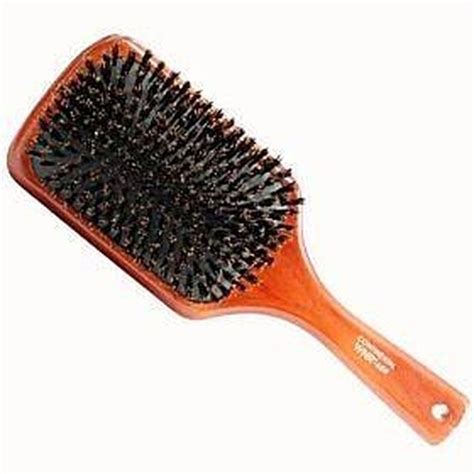 clean hair brush bristles leaftv