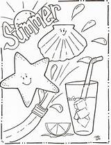 Camp Coloring Summer Pages Getcolorings sketch template