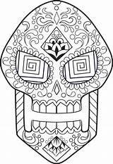Coloring Pages Psychology Sugar Skull Getcolorings Printable Kidspressmagazine Now sketch template