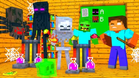 minecraft monster school all brewing challenges animation youtube