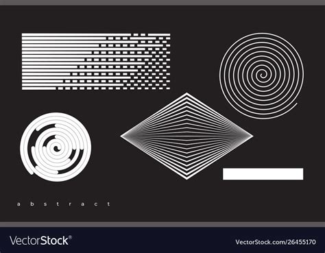 geometric shapes collection  design royalty  vector