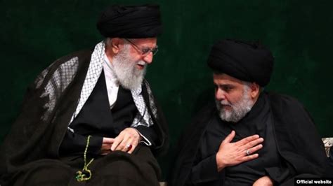 iraq s al sadr in iran meets khamenei the iranian