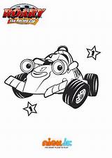 Racing Roary Car Pages Colouring Coloring Voiture Enregistrée sketch template