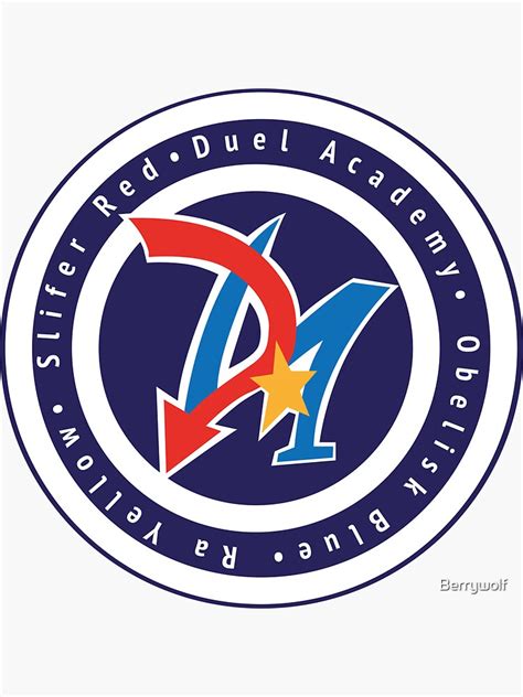 duel academy logo sticker  sale  berrywolf redbubble