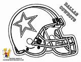 Coloring Cowboys Pages Football Dallas Helmet Nfl Helmets Kids Printable Boys Bay Color Cowboy Packers Book Green Team Print Gif sketch template