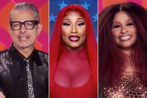 Rupaul S Drag Race Guest Judges Nicki Minaj Jeff Goldblum