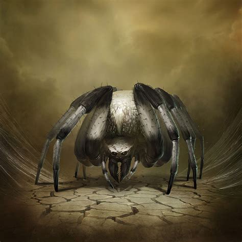fantasy spiders images  pinterest monsters fantasy creatures  spiders