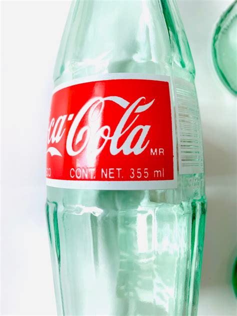 coca cola groene glazen flessen leeg en schoon etsy nederland