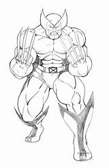 Wolverine Kolorowanki Dzieci Superhero Colorir Bestcoloringpagesforkids Malen Practicalscrappers sketch template