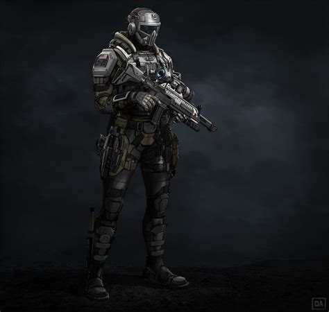 modern special ops unit combat armor sci fi armor military armor suit  armor military