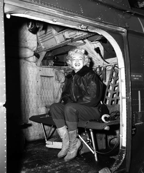when marilyn monroe performed for thousands of soldiers in korea