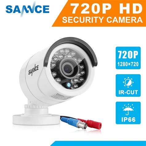 buy sannce p hd cctv security camera tvl ir night metal surveillance