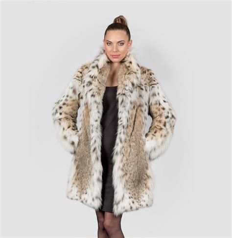 natural lynx fur jacket haute acorn