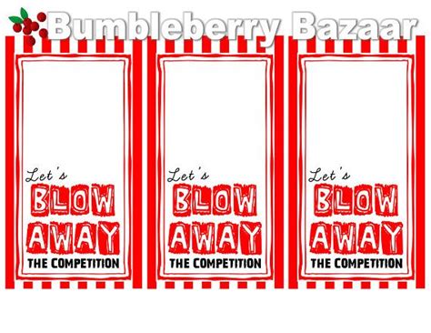 blow   competition motivational team treat tags   blown