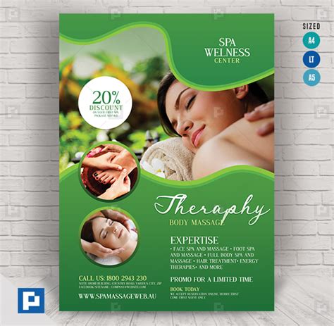 massage  spa services flyer psdpixel spa services spa full