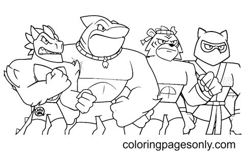 goo jit zu coloring pages coloring pages  kids  adults
