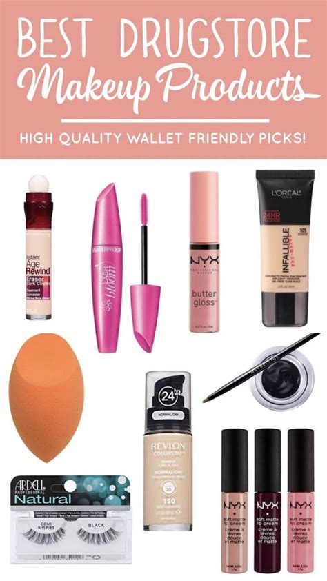 Best Drugstore Makeup Products High Quality Wallet Friendly Picks