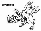 Kyurem Genesect Reshiram Popular Coloringhome Druddigon sketch template
