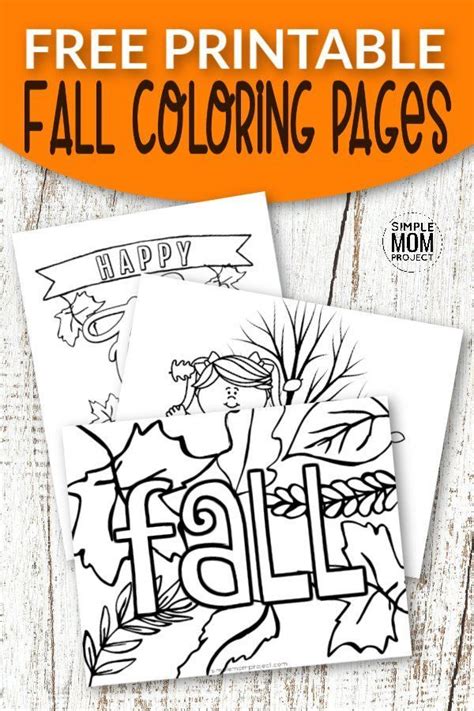 printable fall coloring pages fall coloring pages fall coloring