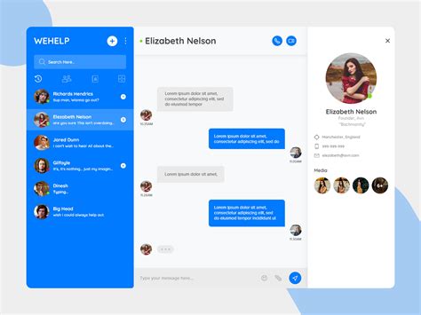chat screen ui uplabs
