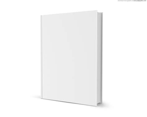 blank white book psdgraphics