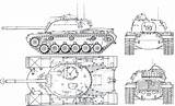 M48 Drawings Line Gun Main Cavalry 1st Troop Schematic sketch template