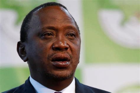 kenyan president uhuru kenyatta urges calm  opposition slams charade election result