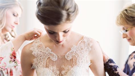 the best ways to accentuate small breasts in a wedding dress