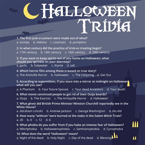printable halloween trivia     printablee