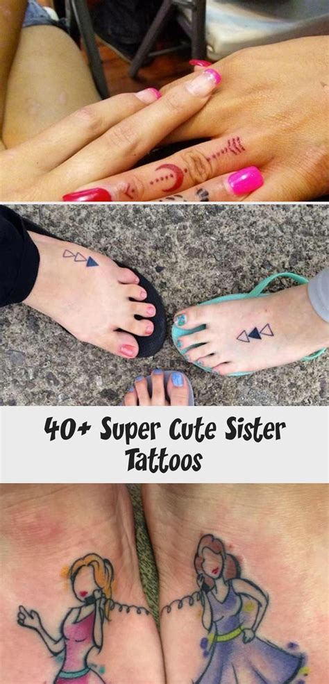 40 super cute sister tattoos in 2020 sister tattoos cute sister