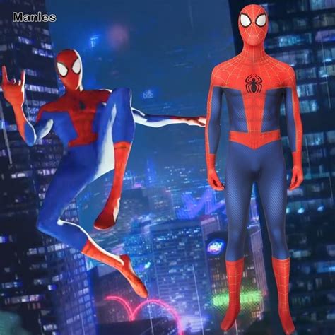 Marvel Spider Man Into The Spider Verse Costume Teen Miles Morales