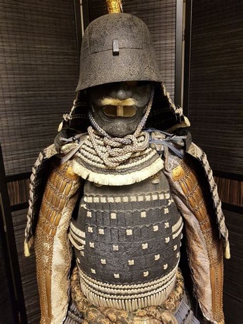 yoroi cast iron japans samurai armor sengu japan