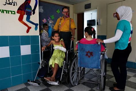 Across Forbidden Border Doctors In Israel Quietly Tend To Syrias