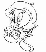 Coloring Pages Tweety Bird Popular sketch template
