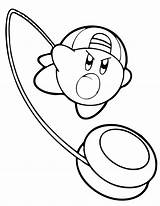 Kirby Coloring Pages Getcolorings Elegant sketch template